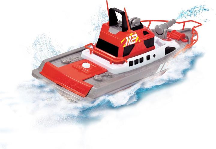 Actual product image Dickie RC steerable fire boat