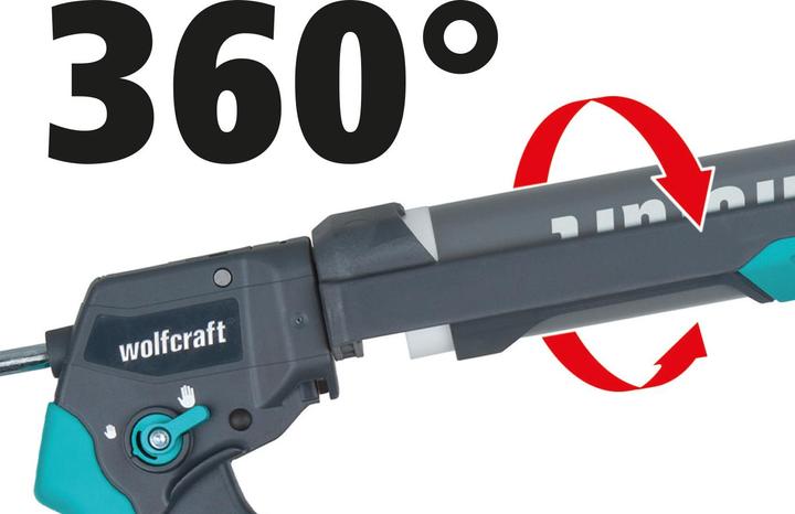 Immagine prodotto wolfcraft MG 400 ERGO Pistola per calafataggio