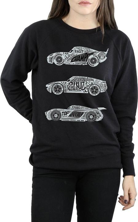 Produktbild Disney Cars Text Racers Sweatshirt (XL)