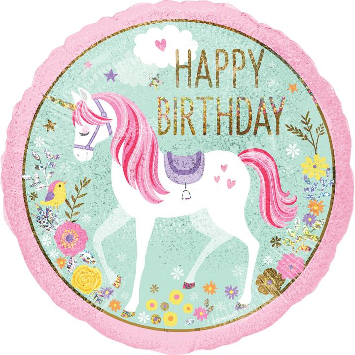 Immagine prodotto Amscan Ballon Licorne Anniversaire