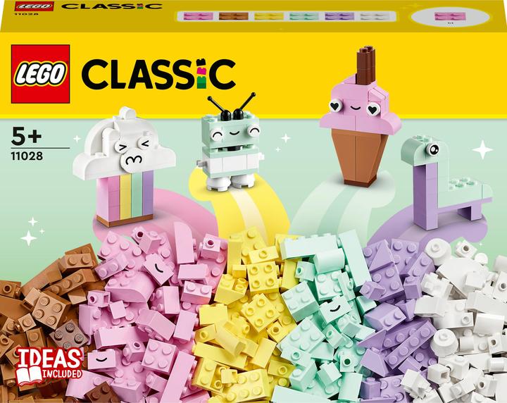 Actual product image LEGO 11028 Pastel Creative Construction Set (11028, LEGO Classic)