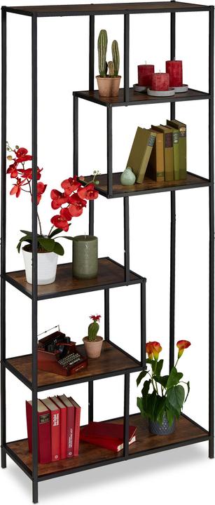 Actual product image Relaxdays Shelf (78 x 33 x 186 cm)
