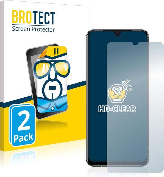 Produktbild BROTECT Schutzfolie Displayschutz Klar (2 Stück, Vivo Y73)
