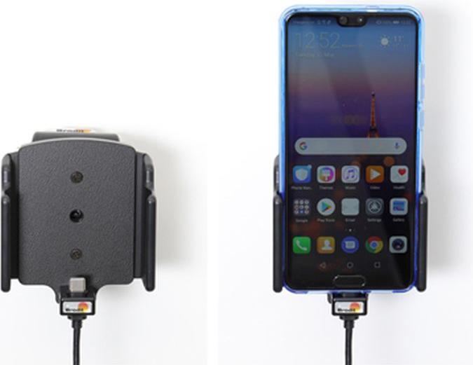Productafbeelding Brodit Houder Universeel actief USB Type-C Breedte 70-83 mm Dikte 2-10