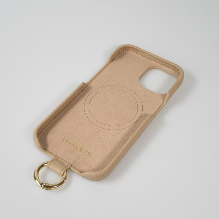 Immagine prodotto PhoneLook Coque Premium cuir véritable de luxe avec lanière en cuir réglable et amovible + MagSafe (Apple iPhone 15 Pro Max)