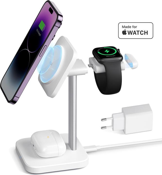 Image du produit ESR HaloLock 3-in-1 Charging Set (15 W)