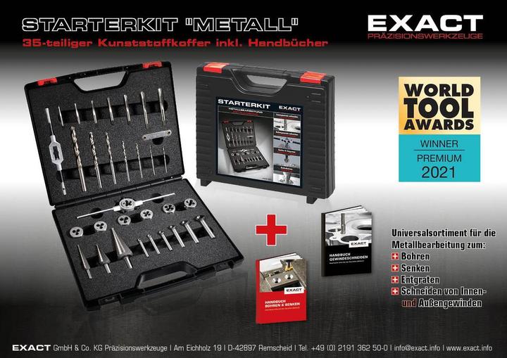 Produktbild Exact Kombigewindebohrer-Set 7teilig