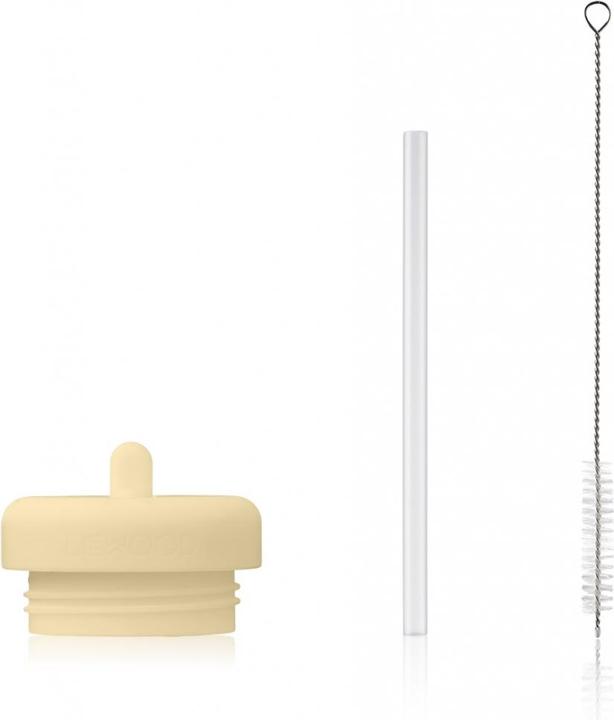 Actual product image Liewood Replacement Set for Foldable Drinking Bottle "Wilson" Safari Yellow