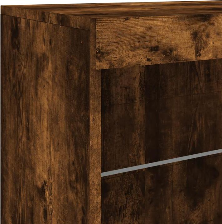 Produktbild VidaXL Sideboard mit LED-Leuchten (181.5 x 37 x 67 cm)