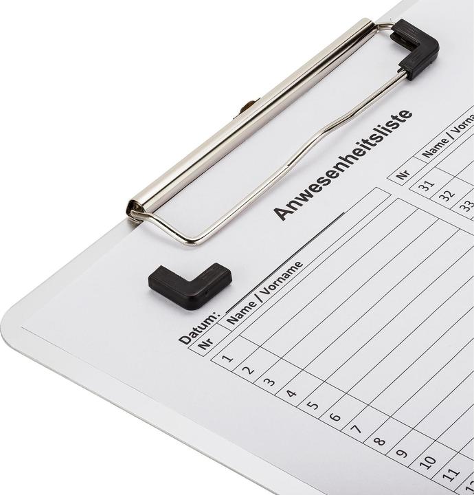 Produktbild Saunders Klemmbrett Aluminium (23 x 32 cm)