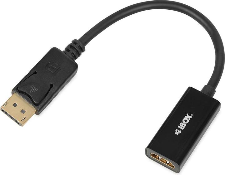 Produktbild iBox Adapter IADP4K DisplayPort to HDMI 4K (HDMI, 20 cm)