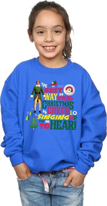 Immagine prodotto Elf Christmas Cheer Felpa Ragazze (152, 158)