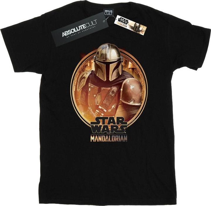 Actual product image Star Wars Mens The Mandalorian Framed T-Shirt (3XL)