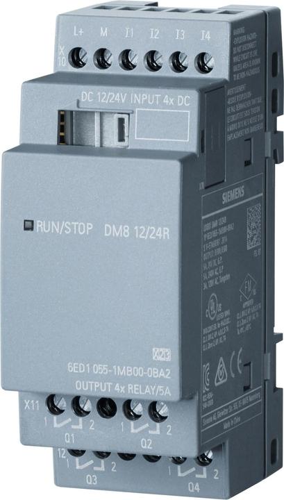 Actual product image Siemens Expansion Module LOGO!8 DM8 12/24 4DI4DO