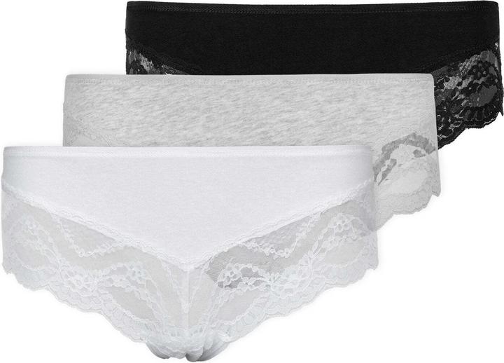 Snocks Hipster Panties mit Spitze