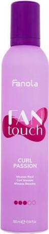 Fanola FanTouch Curl Passion Curly Hair Mousse to Discipline and Define Natural or Permed Curls 300ml (300 ml, Lockenschaum)