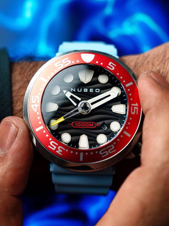 Actual product image Nubeo NB-6102-01 Ventana Limited Edition (Diving watch)