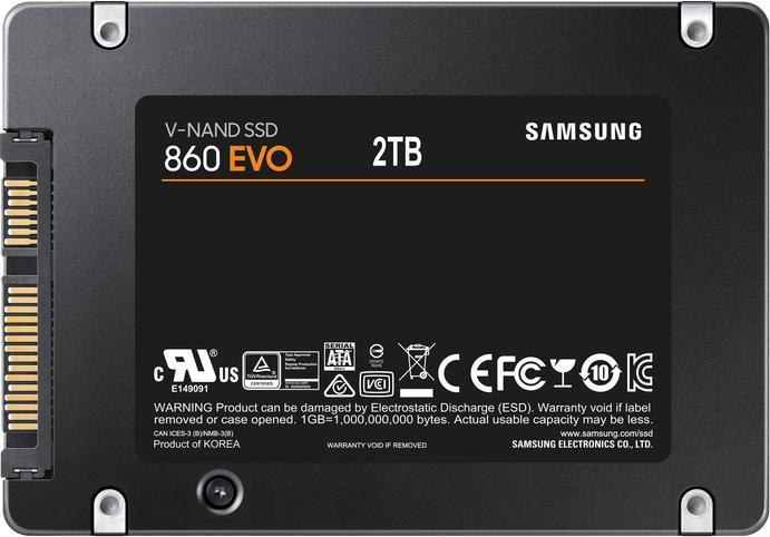 Produktbild Samsung 860 EVO Basic (2000 GB, 2.5")