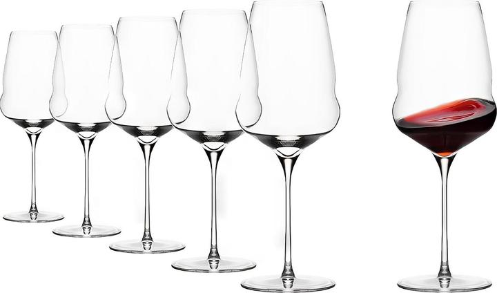 Stölzle Rotweinkelch Cocoon 609 ml (60.90 cl, 6 Gläser, Rotweingläser)