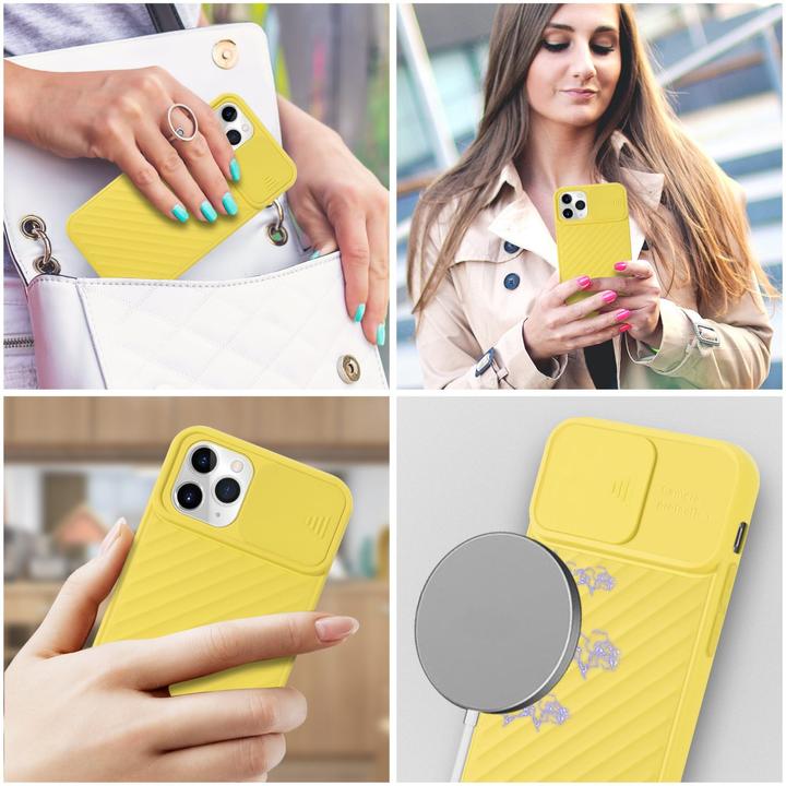 Image du produit Cadorabo Couverture TPU avec protection pour appareil photo (Apple iPhone 11 Pro)