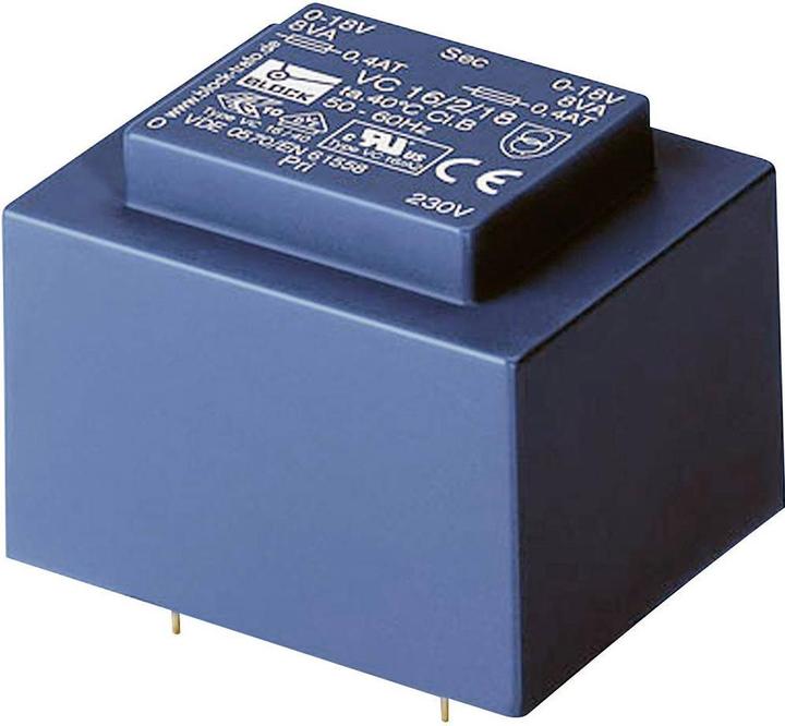 Block PCB mount transformer 5.0VA 1x12 o/p