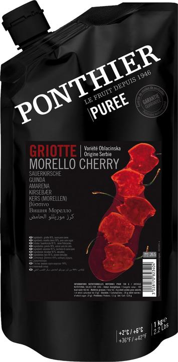 Image du produit Ponthier Purée de fruits à la griotte (1000 g)