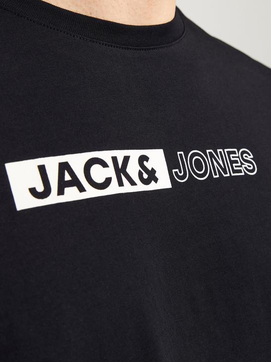 Actual product image Jack & Jones Logo round neck T-shirt T-shirt (L)