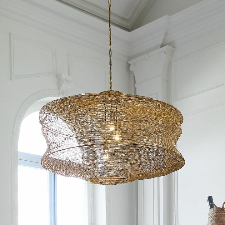 Image du produit Loberon Lampe à suspendre Valerique noir antique/or (E27)