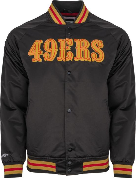 Produktbild Mitchell & Ness M&N Lightweight Satin Jacke - San Francisco 49ers - M (M)