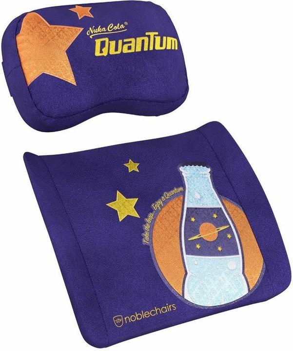 Actual product image noblechairs Memory Foam Pillow Set - Fallout Nuka-Cola Quantum Edition