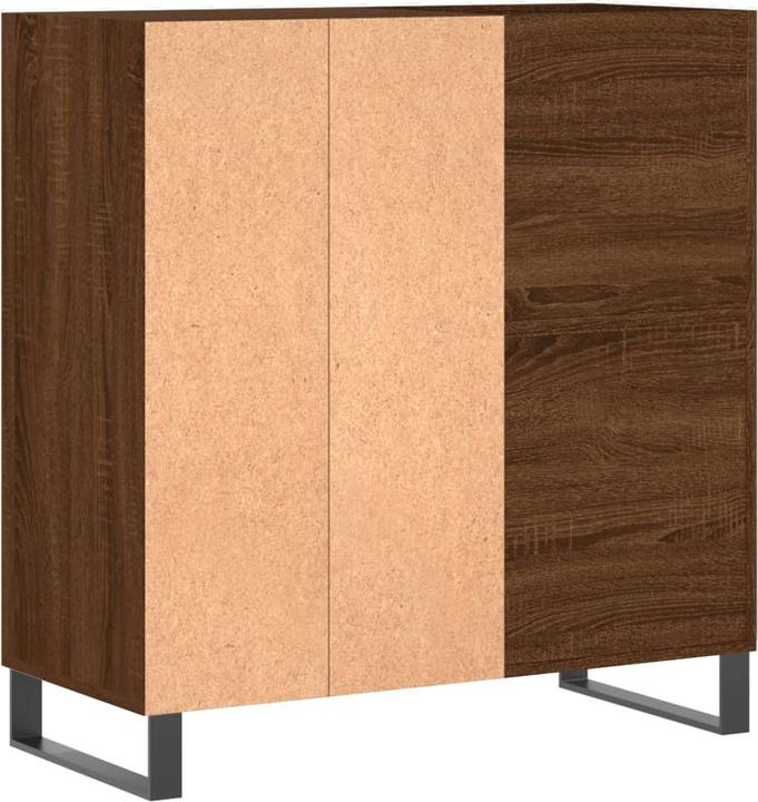 Image du produit VidaXL Plattenschrank Braun Eichen-Optik 84,5x38x89 cm (84.5 x 38 x 89 cm)