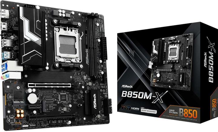 Actual product image AsRock B850M-X (AM5, AMD B850, mATX)