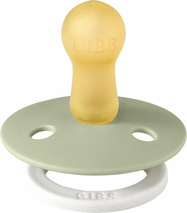 Immagine prodotto Bibs Nuggi Colour 2 PACK Latex Symmetrical 6-12m Sage GLOW Cloud GLOW (2 x, 6 - 12 M.)