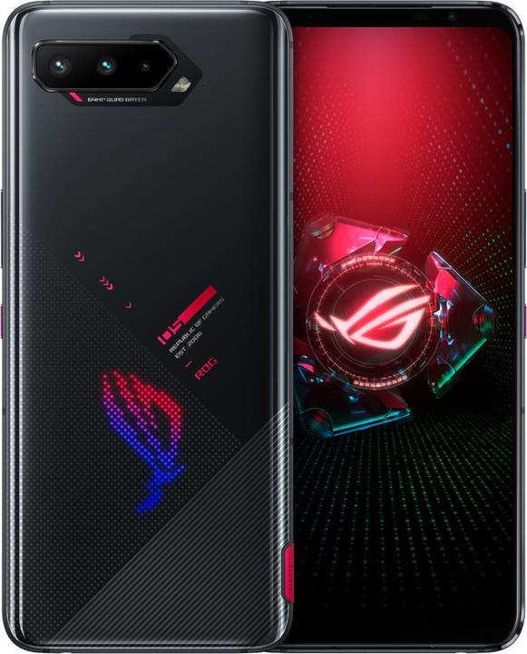 Produktbild ASUS ROG Phone 5 (16GB) (256 GB, Phantom Black, 6.78", Dual SIM, 64 Mpx, 5G)