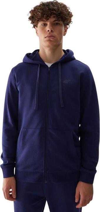 Actual product image 4F Men's sweatshirt M0951 navy blue 4FWSS24TSWSM0951 31S M (31)