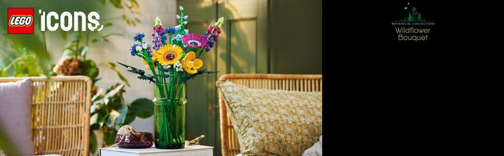 Actual product image LEGO Wildflower Bouquet (10313, LEGO Icons, LEGO Botanical)