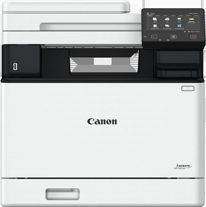 Actual product image Canon i-SENSYS MF754CDW Printer Laser Colour MFP A4 33ppm Wi-Fi Ethernet LAN USB (SPEC) (Laser, Colour)
