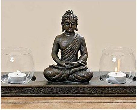 Image du produit Boltze Home Exposant Bouddha (1 x, 21 x 13.5 x 34.5 cm)