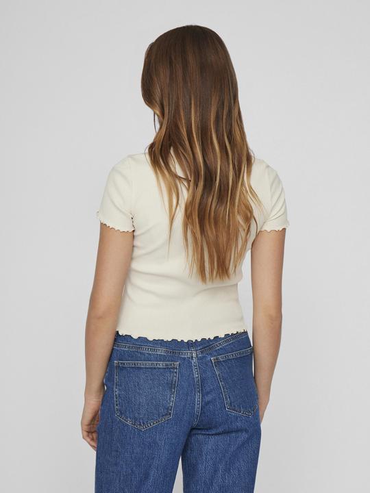 Actual product image Vila Buttoned top with short sleeves (L)