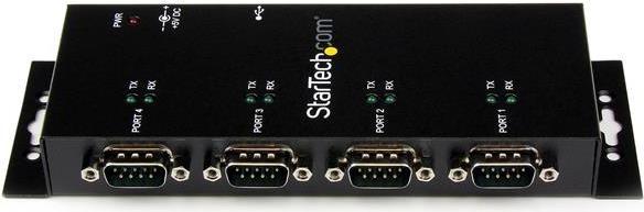 Actual product image StarTech 4 Port USB Serial Adapter (USB-B, 4 Ports)