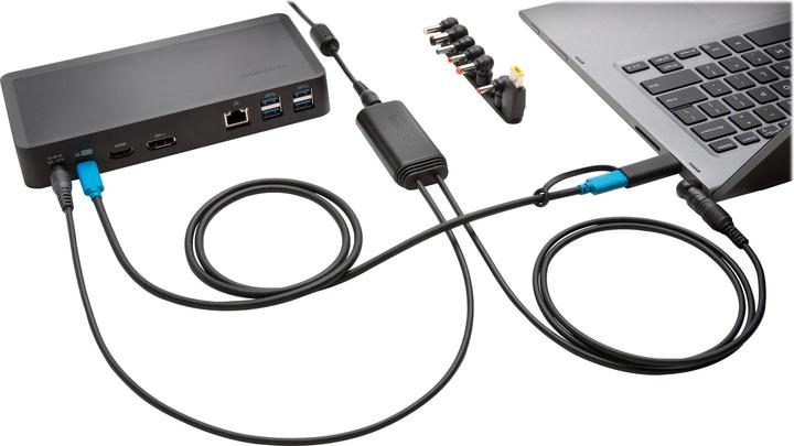 Kensington DUAL ADAPTER 60W USB 3.0 (60 W)
