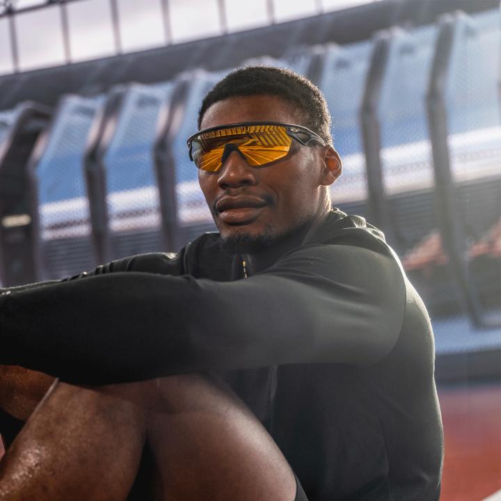 Actual product image Oakley Sphaera sports glasses (Mat carbon, Prizm 24k polarized)