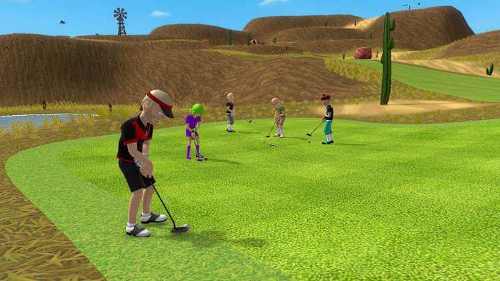 Actual product image Excalibur Games Tee Time Golf (Code in Box) (Switch, Switch Lite, Switch OLED)