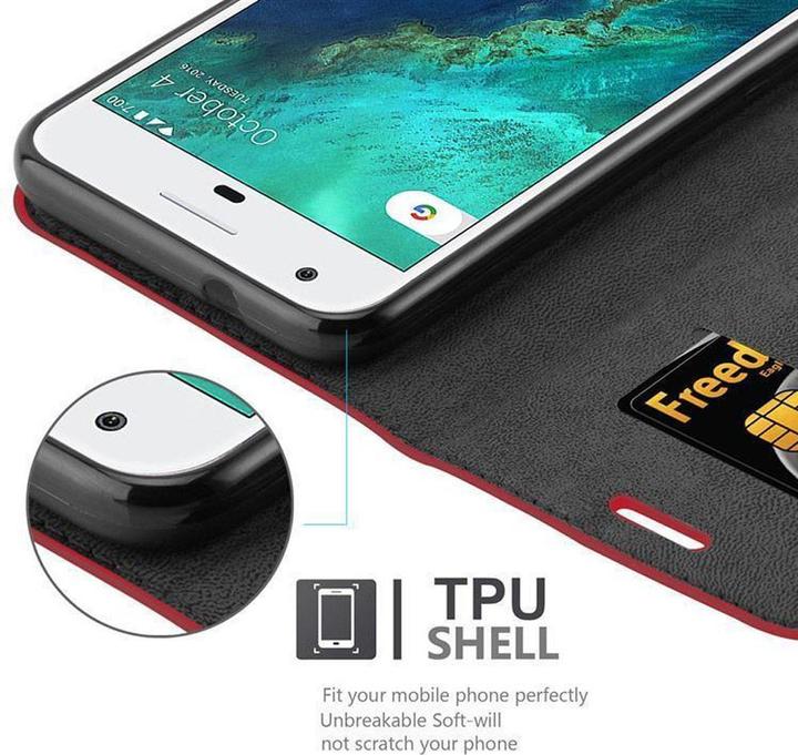 Produktbild Cadorabo Book Invisible Magnet Cover (Google Pixel)