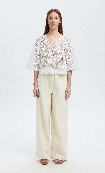 Produktbild Selected Femme Broderie Anglaise Crop Top (36)