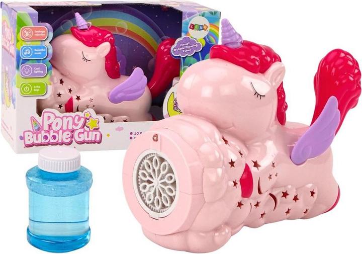 Produktbild Lean Toys Einhorn-Blasenmaschine