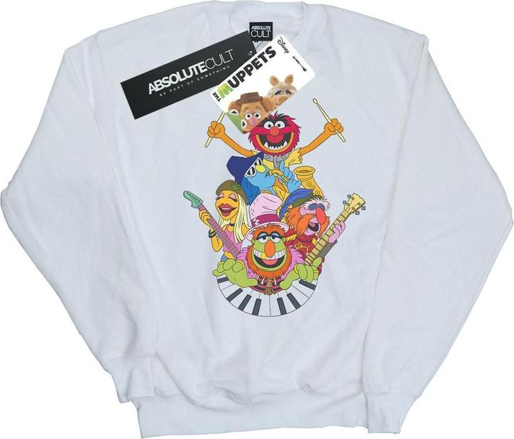 Actual product image Disney Womens/Ladies The Muppets Dr Teeth And The Electric Mayhem Sweatshirt (XXL)