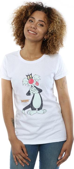 Immagine prodotto Looney Tunes Sylvester Distressed Maglietta Donna (XL)
