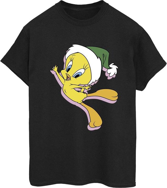 Immagine prodotto Looney Tunes Tweety Christmas Hat Maglietta Ampia Donna (4XL)