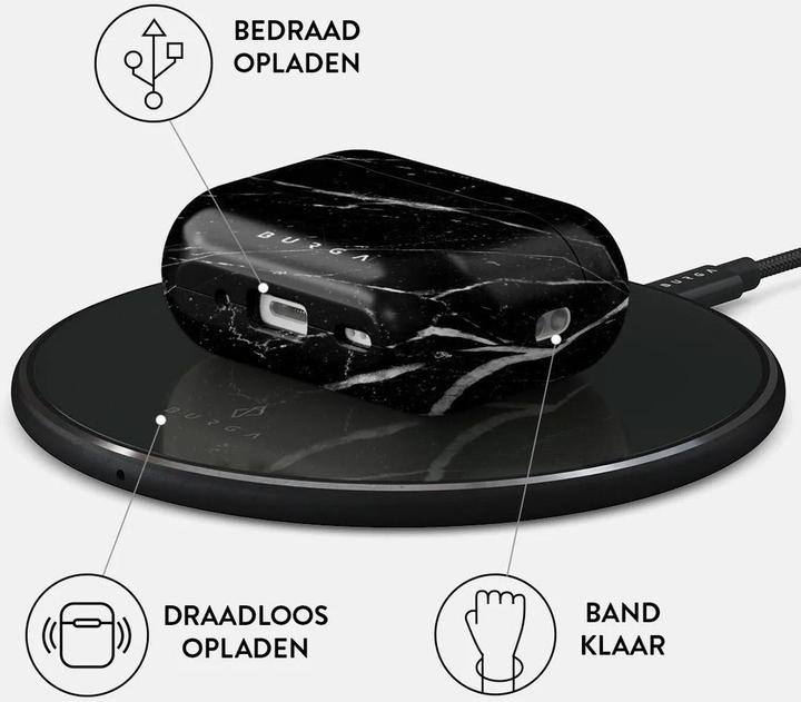 Actual product image Burga Apple Airpods Pro 2 Case - Noir Origin